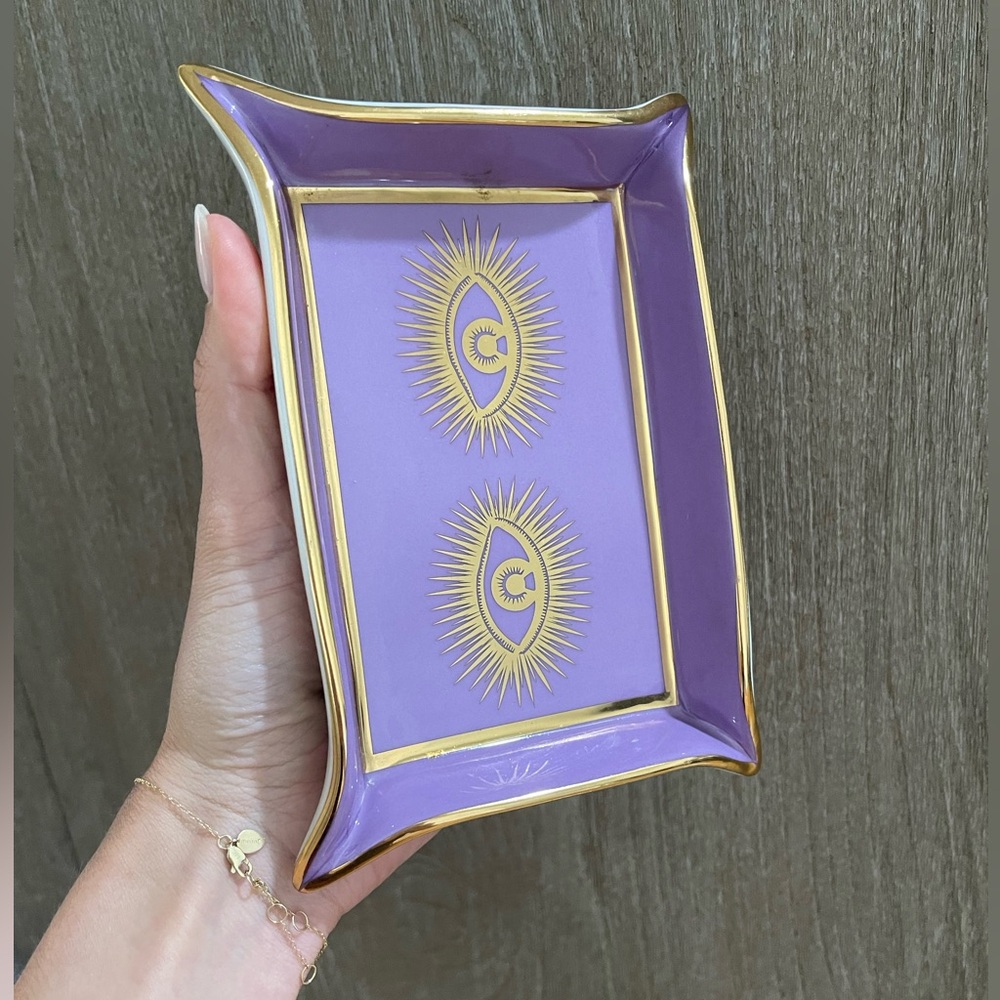 Jonathan Adler Porcelain Eyes Tray